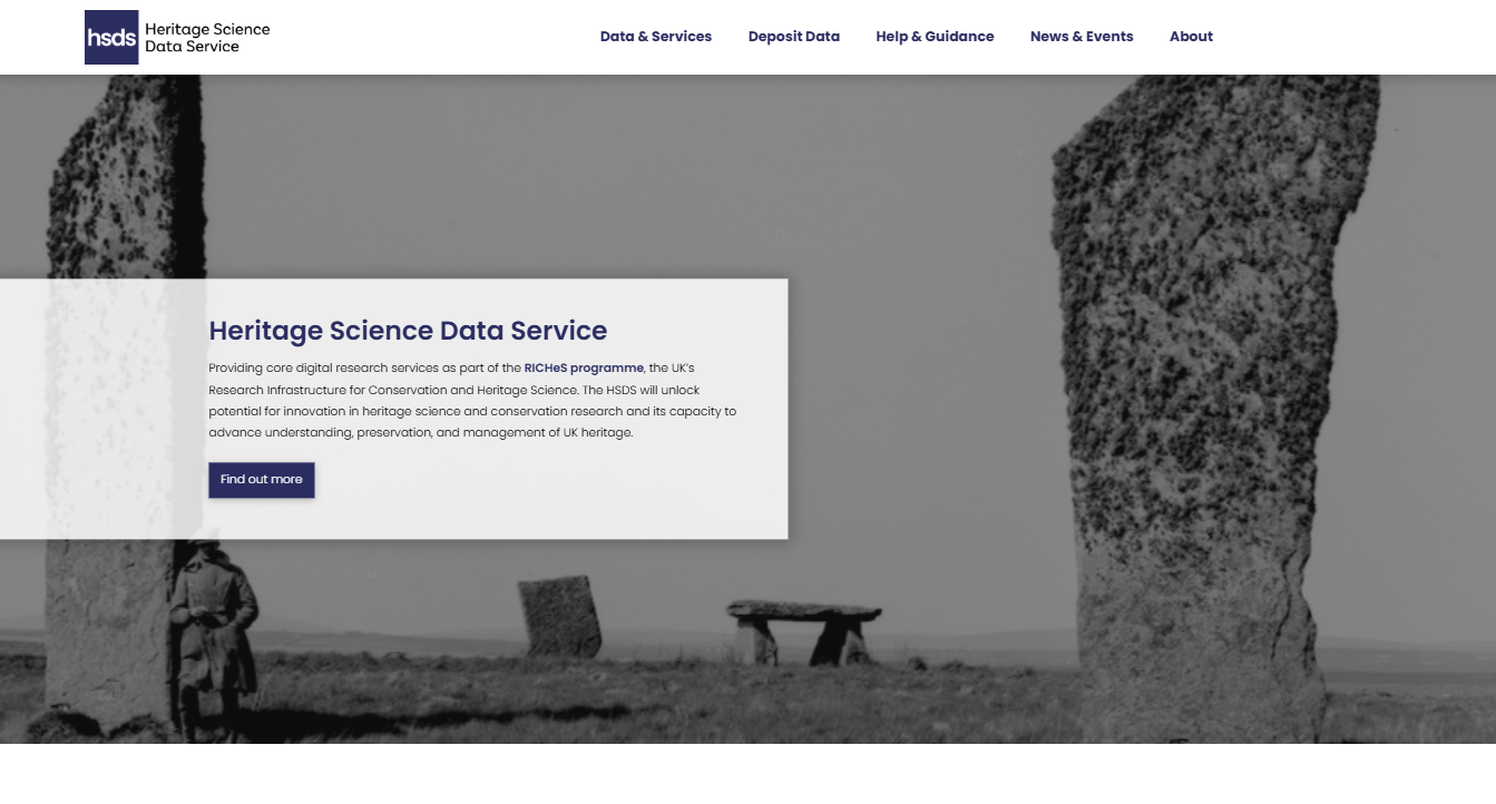 The HSDS website homepage